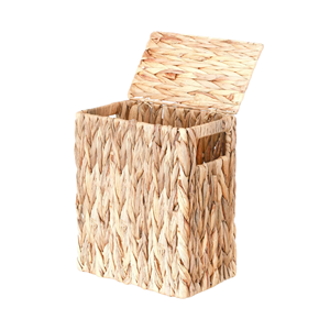 Cesta de Almacenamiento de Documentos Tejida a Mano con Jacinto de Agua, Organizador Ecológico de Revistas y Archivos, Venta al por Mayor desde Vietnam - Product Image 1