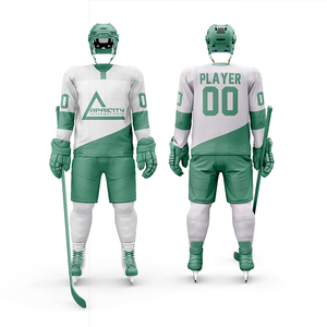 Uniformes de Hockey sobre Hielo Personalizados al por Mayor, Servicio de Fábrica OEM, Uniformes Deportivos Transpirables y Ecológicos - Product Image 6