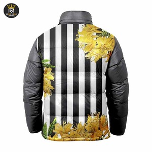 Manteau d'hiver à capuche rembourré zippé Vestes bouffantes Veste Offre Spéciale imperméable épaisse et chaude avec veste d'hiver à capuche - Product Image 2