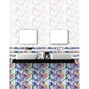 Venta caliente 3D azulejos de pared de cerámica coloridos 30x45cm 300x450mm 12x18 pulgadas para sala de baño al aire libre empresa Precio de escaparate al por mayor - Product Image 6