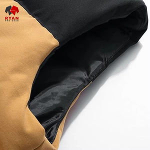 Gilet matelassé à capuche sur mesure en gros pour hommes, hiver, imperméable, coupe-vent, respirant, devant de haute qualité, spandex/polyester - Product Image 3