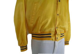 Veste en satin de la meilleure qualité pour hommes Veste d'hiver à manches longues avec col montant et logo avant conçu avec style - Product Image 6