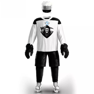 Maillot de Hockey vierge, vente en gros pas cher, maillot de Hockey personnalisé, camouflage chemises pour hommes XXL Western XXXL OEM Logo personnalisé XXS pièces - Product Image 4