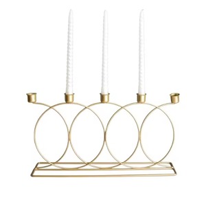 Portavelas decorativo de alta calidad para mesita de noche de dormitorio y pantalla de luz romántica - Product Image 5