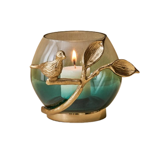 Luxury Design <b>Candle</b> <b>Holder</b> With Round <b>Glass</b> Top and Metal Base Best for Home Decor With Sizes 15.5 cm X 37.5 cm - Product Image 5
