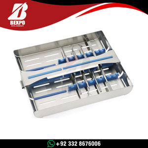 Casete IMS 2026 de 12 DIN y 10 Instrumentos Reutilizables para Cirugía Ortopédica y Dental en Perros, Dispositivos Médicos para el Cuidado de la Salud Canina - Product Image 4