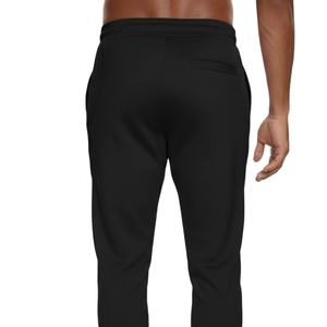 Pantalones deportivos elegantes con logotipo personalizado para hombre, ropa deportiva de moda, pantalones de chándal de lana de algodón para entrenamiento de gimnasia y estilo callejero - Product Image 3
