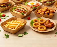 Papier sulfurisé antiadhésif en silicone pour friteuse à air, certifié FDA, pour une cuisson saine