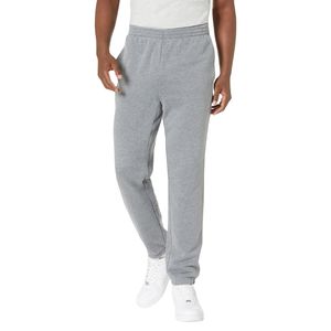 Pantalons de jogging en molleton grande taille pour hommes, doux, chauds, brossés, taille élastique, confortables, pantalons de détente d'hiver, coupe décontractée et confortable - Product Image 1