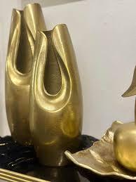 แจกันทองเหลืองแฮนด์เมดไม่เหมือนใครตกแต่งบ้านงานแต่งงานปรับแต่งได้ของตกแต่งงานปาร์ตี้ดีไซน์ทันสมัยอีสเตอร์ - Product Image 4