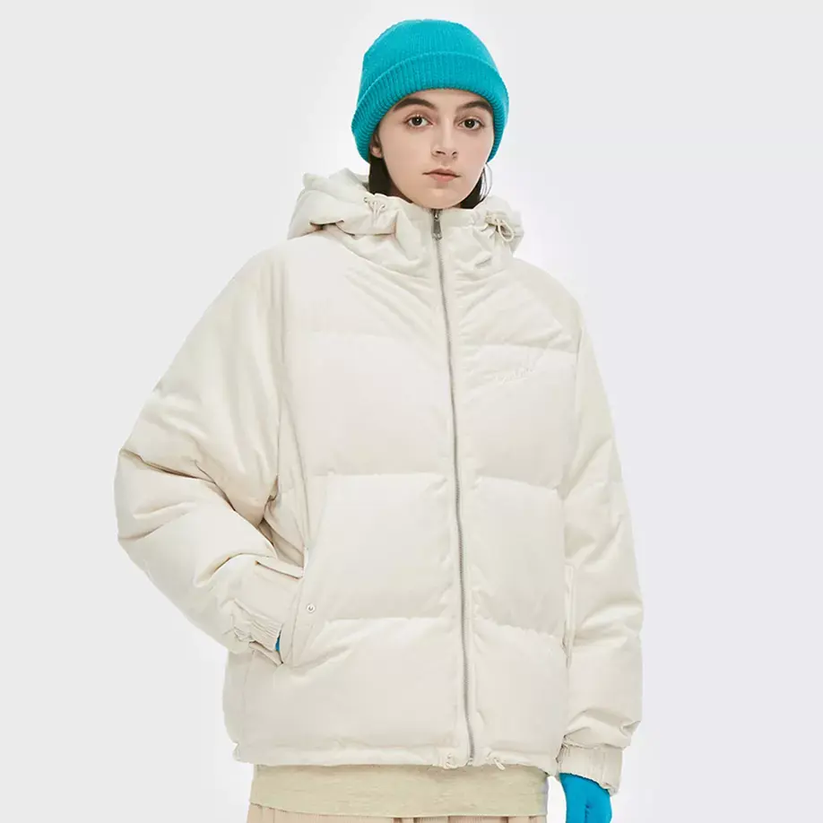 Atacado Oversized Hooded Alta Qualidade Inverno College School Outdoor Custom Puffer jaquetas Para Homens Mulheres