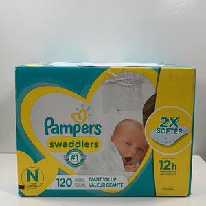Compre pañales para bebés recién nacidos de primera calidad, tamaño Swaddlers, en paquetes económicos ultra absorbentes al por mayor. - Product Image 4