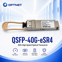 Transceptor Multimodo MPO MTP Probado en Fábrica para Reemplazo y Mantenimiento de Centros de Datos QSFP 40G ESR4