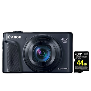 40MP Compact Vlogging Digital <b>Camera</b> with 4K Resolution and 64GB Memory Card <b>Stabilizing</b> Feature - Product Image 1