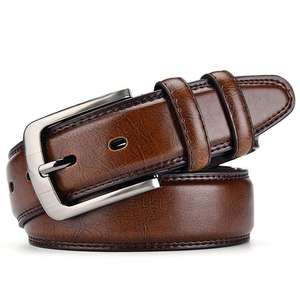 Ceinture en cuir pour homme, style contemporain, construction solide, boucle polie, vêtements décontractés pour affaires, fournisseur OEM ODM - Product Image 6