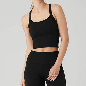 Gran oferta Sujetador deportivo Sujetador integrado de alta calidad Sujetador deportivo elástico de 4 vías para mujer - Product Image 5