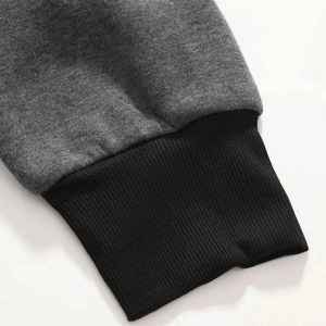 Sudaderas con capucha de manga larga ligeras para hombre con logotipo personalizado Diseño de cremallera de lana de moda para el invierno - Product Image 4