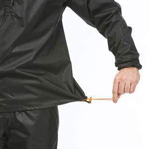 Veste de pluie classique pour homme, imperméable, écologique, respirante, légère, en toile, style urbain, protection hivernale - Product Image 3