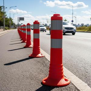 TPE Delinator Bollard 40 X 8 cm Honey Honey <b>Socket</b> - Product Image 2