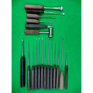 Ensemble chirurgical de curettes neuro-spinales manuelles Power Koros, approuvé CE ISO, instruments de chirurgie osseuse et spinale, Narham Enterprises - Product Image 5