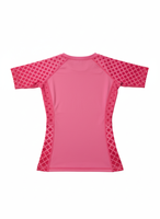 Rashguard pour femmes MMA BJJ à manches courtes, séchage rapide, respirant, design personnalisable, impression par sublimation, tissu polyester/spandex