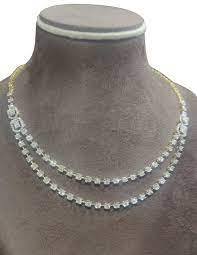 Lujo certificado VVS1 corte Ideal moissanite laboratorio cultivado natural tenis diamante collar cadena todos los tamaños 925 joyería fina al por mayor - Product Image 6