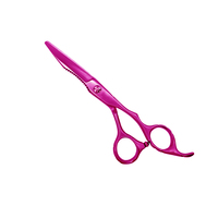 Ciseaux de coupe de cheveux de Salon de beauté de haute qualité poignée en acier allemand avec revêtement de couleur de bord de rasoir pour la coupe des cheveux