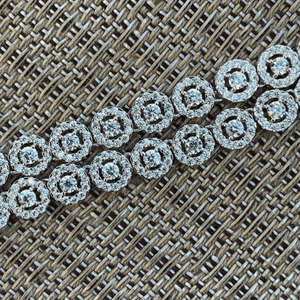 <b>Iced</b> <b>Out</b> <b>Chain</b> Necklace Unisex Hip Hop Gift for Him - Product Image 2