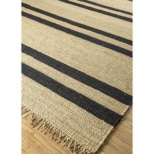 Alfombras de Yute y Cáñamo Nomadic Threads PDJT-193, Tejido Plano Color Marfil, Rectangulares a Rayas, para Pasillo, Dormitorio, Sala de Estar, Uso Doméstico - Product Image 2