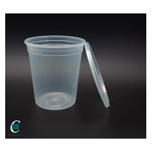 16Oz 24Oz 32Oz Clear round Disposable <b>Plastic</b> PP Injection Hot Soup Container from Vietnam Storage Boxes & <b>Bins</b> with <b>Lid</b> - Product Image 1