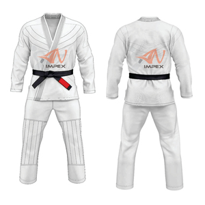 Kimono de Jiu Jitsu Unisex de Alta Calidad con Diseño Personalizado y Tejido de Perlas con Pantalón, Precios Más Competitivos - Product Image 1