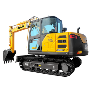 SDLG E690H Excavadora sobre orugas mediana de 9 toneladas Fuerza de excavación fuerte Tren de rodaje duradero Proveedor de excavadora confiable - Product Image 5