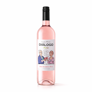Dialogo - Vino Rosato Semidolce 100% Tempranillo 11% ABV Vino Rosato Spagnolo 750ml - Product Image 1