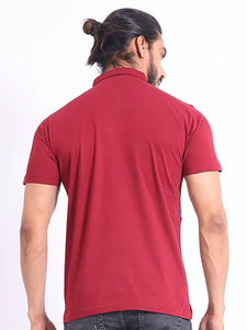 Camiseta de algodón 100% mercerizado Premium para hombre, cómoda y elegante, uso diario, moda elegante para cuello Polo, Media manga - Product Image 6