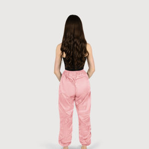 Haute qualité personnalisé femmes pantalons en soie nouvelle tendance élastique respirant vêtements d'échauffement pour l'été mi-taille plat avant-taille XL - Product Image 4