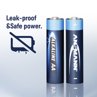 Baterai Alkaline AA/LR6 AM3 1.5V Super Power Silinder 4.4Wh untuk Peralatan Rumah Tangga, Mainan, Remote Control, Elektronik Konsumen