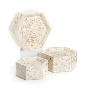 Meilleure vente en gros, incrustation de nacre de haute qualité, support de gâteau chocolat pour cadeau Ramadan Eid - Product Image 3