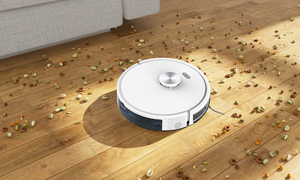 <span class=keywords><strong>Mini</strong></span> <span class=keywords><strong>Robot</strong></span> aspirador inteligente de 5000Pa, cubo de basura autovaciable, fregona para alfombras, piscina, cuidado del suelo, agua de garaje para el hogar - Product Image 4