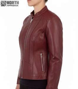 2025 taux de gros professionnel qualité supérieure vestes en peau de mouton pour les femmes dernière conception mode femme mode veste personnalisée - Product Image 5