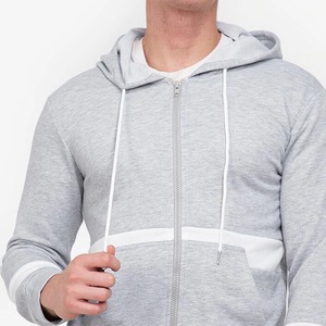 Sudaderas con cremallera personalizadas de alta calidad para colección de invierno para hombres Tarifa barata/Precio de fábrica Sudaderas con capucha de alta calidad para hombres - Product Image 3