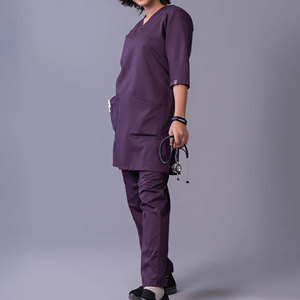 Tenues médicales pour femmes, ensembles de blouses d'hôpital, conçus par OEM, respirants, blouses médicales pour le personnel médical, couleurs personnalisées, logo de haute qualité - Product Image 2