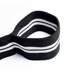 Rodilleras de algodón de alta calidad Fitness Gym Workout Heavy Duty Unisex Custom Logo Low MOQ Made Pakistan Powerlifting Rodilleras - Product Image 3