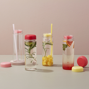ขวดน้ำพลาสติก Ohbottle ดีไซน์เกาหลี พิมพ์ลายซิลค์สกรีน ทนทาน เหมาะสำหรับใช้เป็นของแจก ขนาด 350 มล. 500 มล. 700 มล. มี 14 สี - Product Image 5