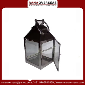 Latest Design Wholesale Glass and Stainless Steel <b>Candle</b> Lanterns for Christmas Party and <b>Wedding</b> at Good Price - Product Image 6