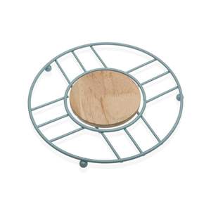 Sous-plat en métal de style industriel pour comptoirs de cuisine, supportant les poêles, les casseroles, les assiettes, les bols, les ustensiles de cuisson, les ustensiles de cuisine chauds en toute sécurité - Product Image 6