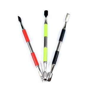 KAAMIR INSTRUMENTS Ergonomic Handle Stainless Steel <b>Nail</b> <b>Pusher</b> Salon Anti-Slip <b>Cuticle</b> Remover Comfortable Grip Tool Manicure - Product Image 1