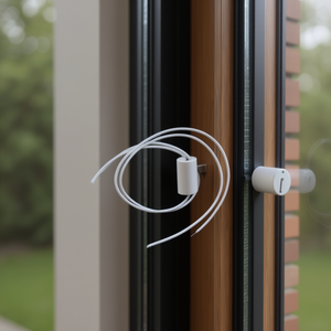 ABS Flush Mounted Magnetic Contact White 10mm Diameter For <b>Door</b> Window Security <b>Sensor</b> - Product Image 3