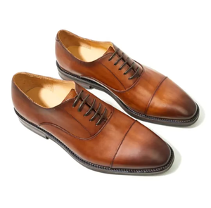 Zapatos de cuero Premium para hombre, estilo tradicional británico, cómodo calzado de vestir formal con ajuste cómodo para todo el día - Product Image 2
