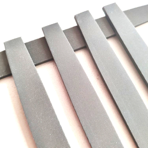 Râpe plate de qualité DIY, coupe moyenne, à double denture, 6'' de longueur, en acier à haute teneur en carbone, revêtement TiCN, sans manche, pour le bois et le métal - Product Image 2