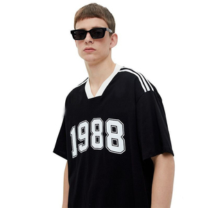 Crop Boxy Camisetas de fútbol Malla transpirable Fútbol americano Jersey Béisbol y fútbol Desgaste con deporte Impreso Jersey y camiseta - Product Image 2